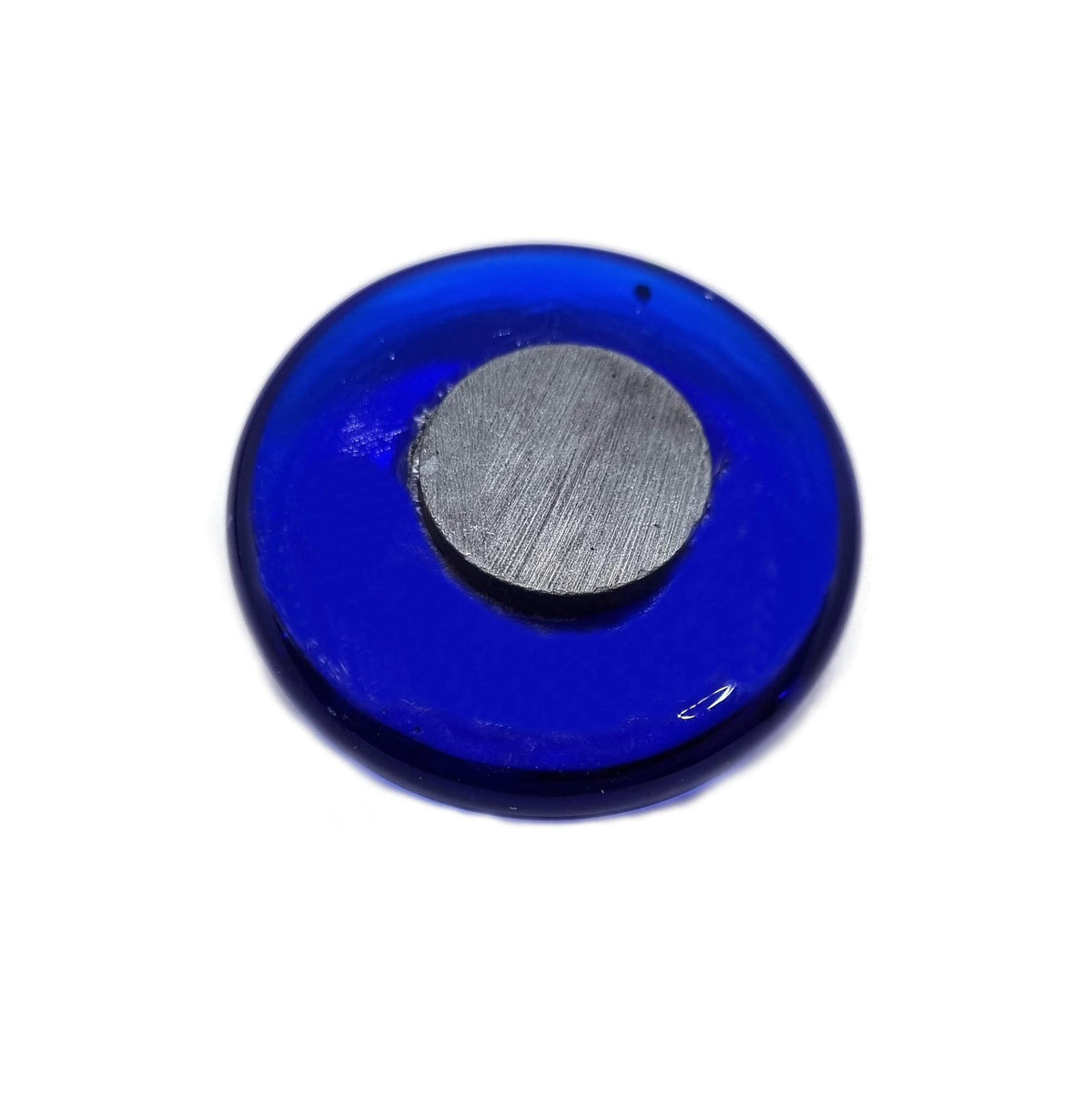Imán de Nevera con diseño de Ojo Turco, Azul, para Buena Suerte, Ideal como decoración o Regalo