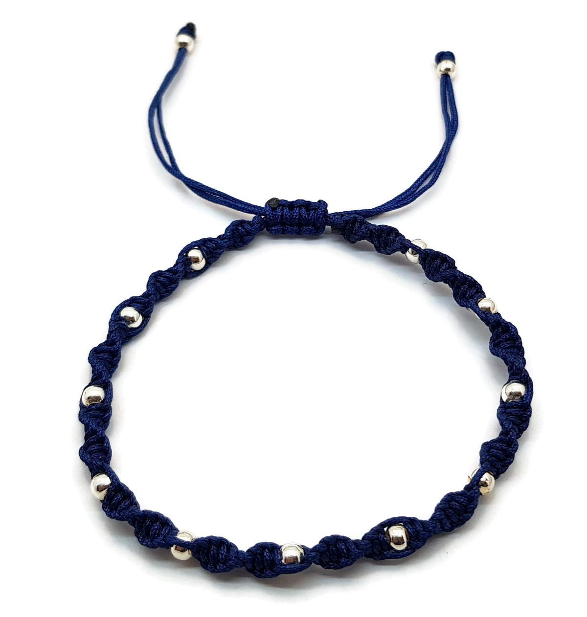 MYSTIC JEWELS - Pulsera Kabbalah de Hilo de Colores con Bolas, Amuleto, protección Mal de Ojo, Buena Suerte, Good Luck