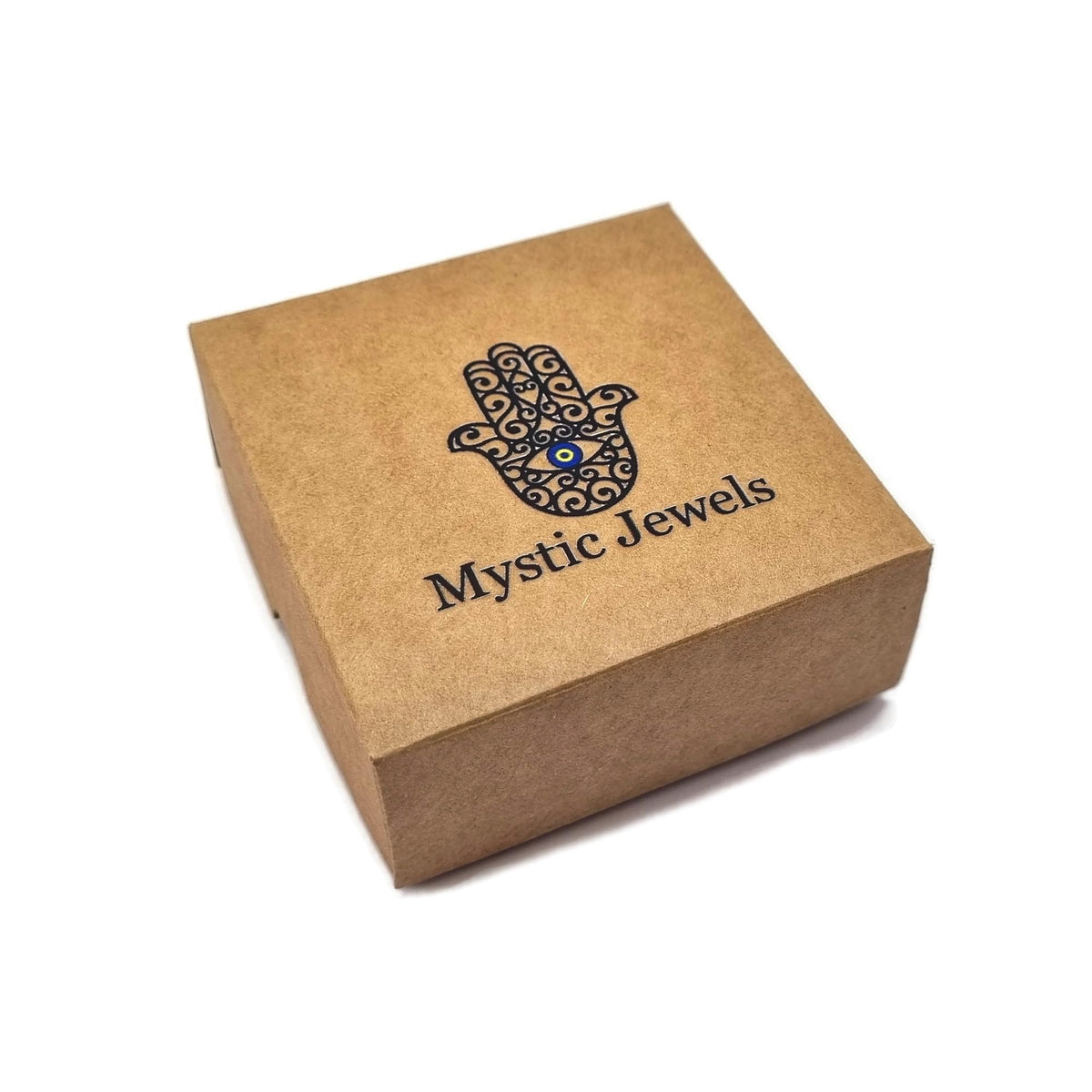 MYSTIC JEWELS - Pendiente de ojo turco de plata de ley 925 con circonitas y esmaltado, ideal para regalar en el Día de la Madre, aniversarios y cumpleaños