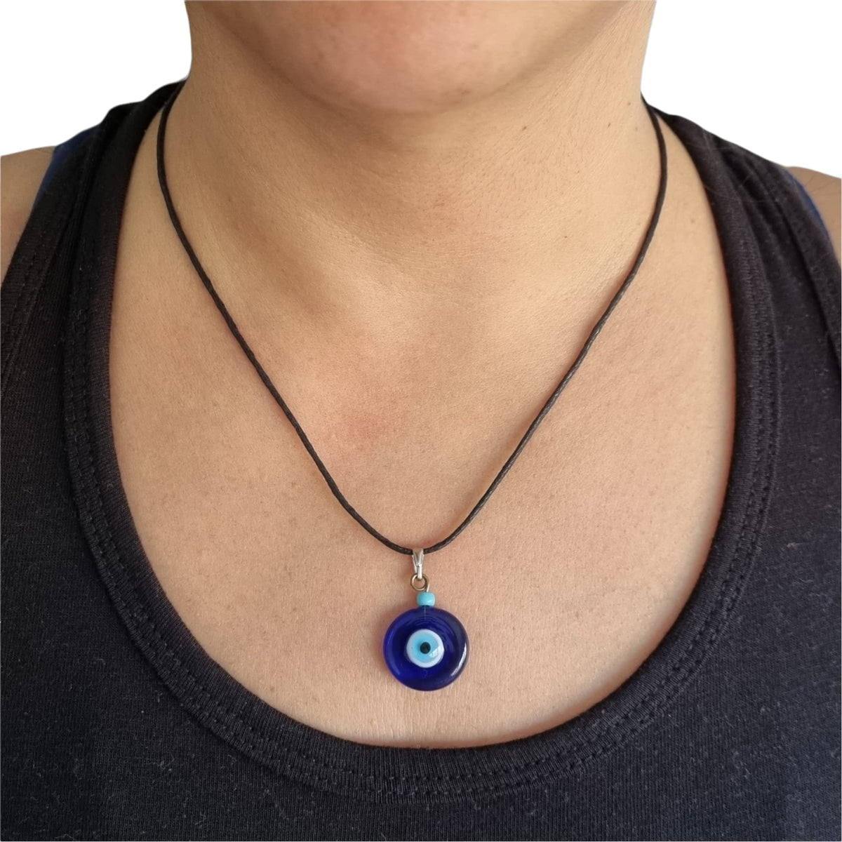 MYSTIC JEWELS Collar Ojo Turco Nazar Buena Suerte para adultos y niños
