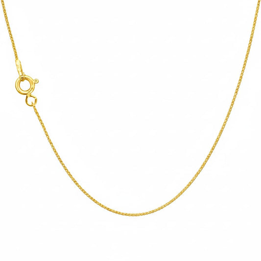 MYSTIC JEWELS – Cadena Fina de plata 925 Estilo Gourmette | 6 Medidas (40–70 cm) | Con Bolsa de Regalo