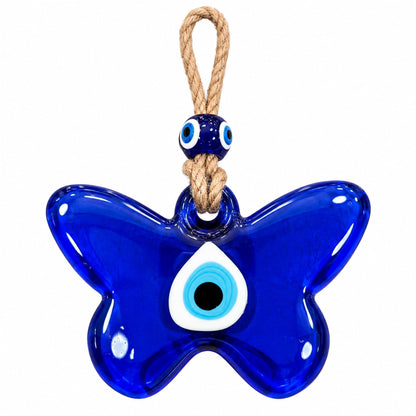 MYSTIC JEWELS - Adorno Ojo Turco de Cristal Colgante, Mariposa