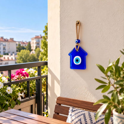 MYSTIC JEWELS - Adorno Ojo Turco de Cristal Colgante, 3 Formas