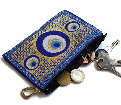 MYSTIC JEWELS - Monedero para Tarjetas, Llaves - diseño de Alfombra - Turco Traditional (15x10cm)