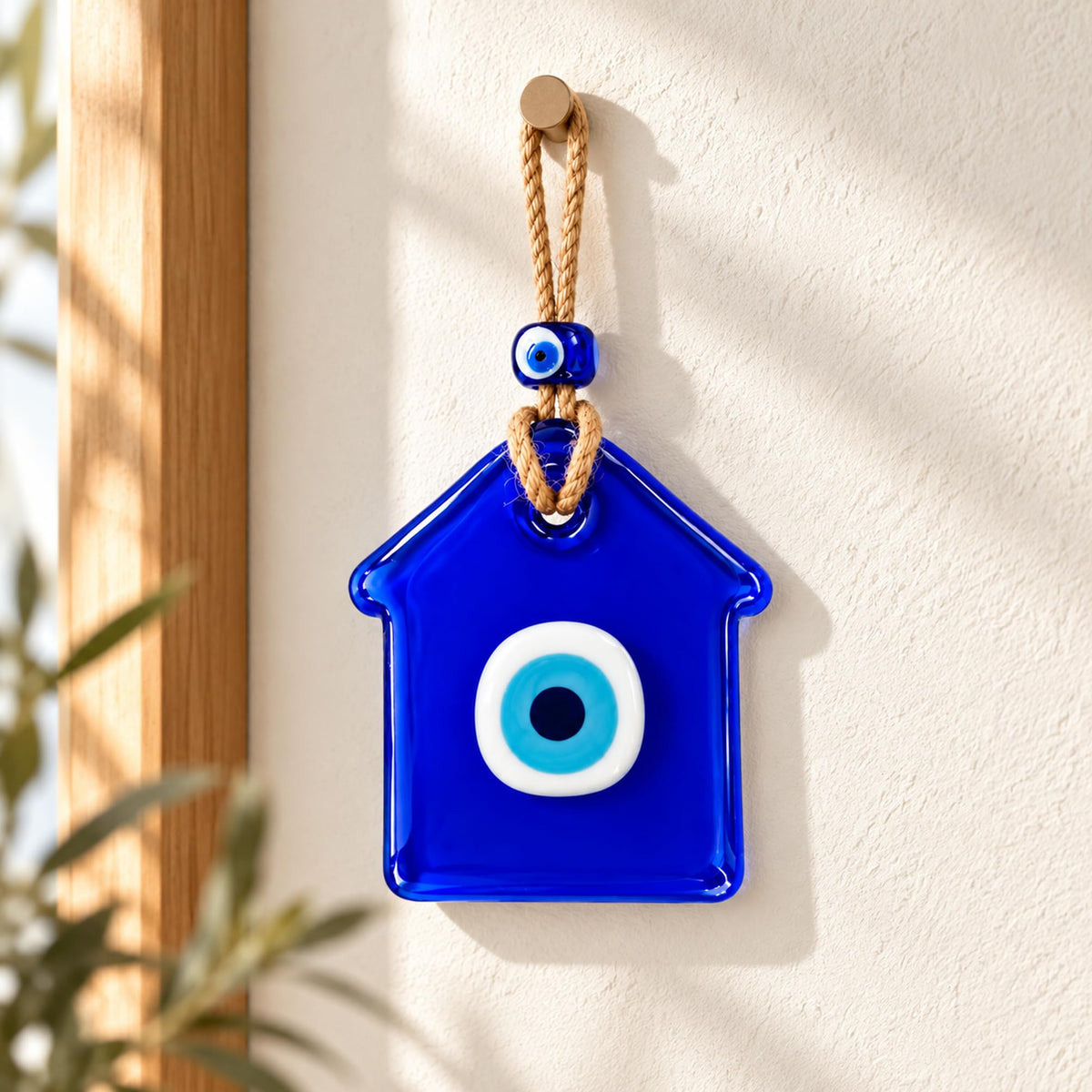 MYSTIC JEWELS - Adorno Ojo Turco de Cristal Colgante, 3 Formas