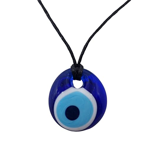 MYSTIC JEWELS Handmade Crystal Turkish Eye of Nazar Necklace for Good Luck