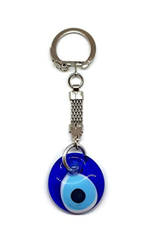 Mystic Jewels - Porte-clés en cristal œil turc