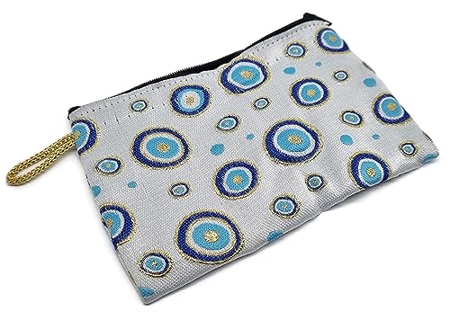 MYSTIC JEWELS - Wallet for Cards, Keys - Eye design for good luck - Traditional (15x10cm) (Model 10)