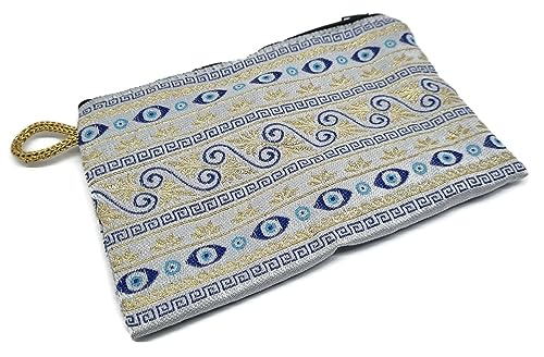 MYSTIC JEWELS - Wallet for Cards, Keys - Eye design for good luck - Traditional (15x10cm) (Model 9)