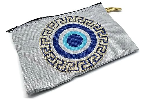 MYSTIC JEWELS - Wallet for Cards, Keys - Eye design for good luck - Traditional (15x10cm) (Model 4)